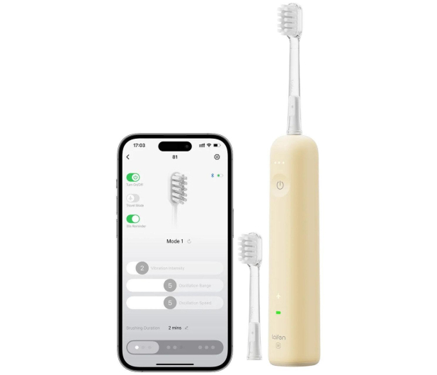 Laifen SZCZOTECZKA SONICZNA LAIFEN WAVE SE 1TB31-P ŻÓŁTA - 1485066 - zdjęcie